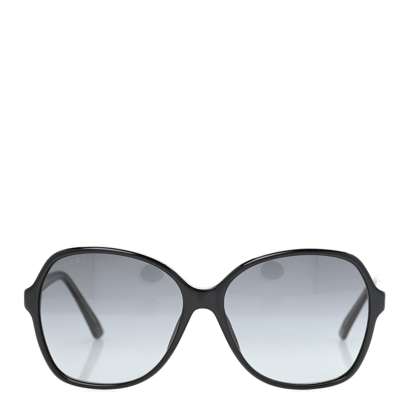 Acetate Oversize Round Frame Sunglasses GG0509S Black
