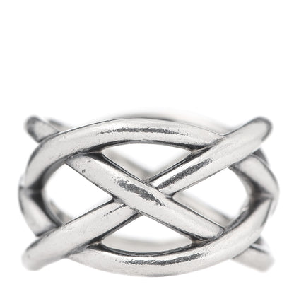 Tiffany Sterling Silver Celtic Knot Ring 50 5.5 3 of 4