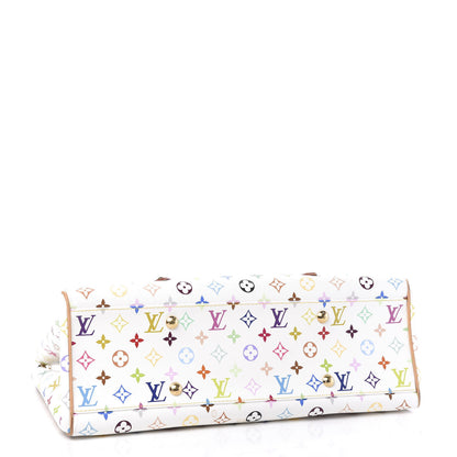 Louis Vuitton Monogram Multicolor Aurelia GM White 4 of 13