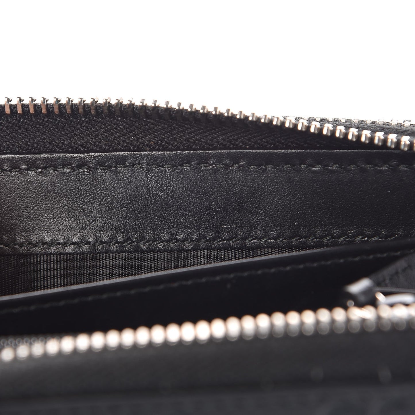 Guccissima Signature Travel Document Case Black