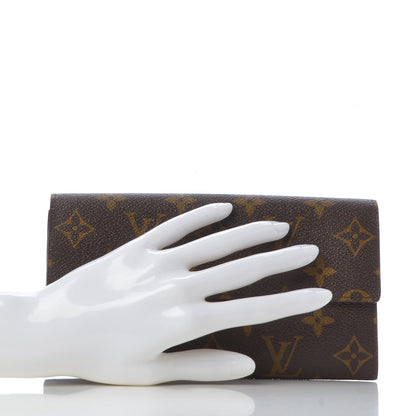 Louis Vuitton Monogram Sarah Wallet 2 of 7
