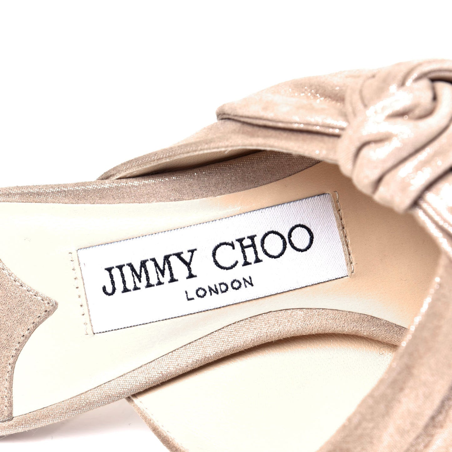 Shimmer Suede Keely 100 Pumps 36.5 Sand