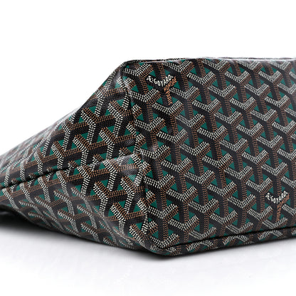 Goyard Goyardine Saint Louis Claire Voie PM Black Green 8 of 9