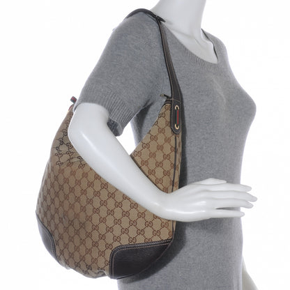 Gucci Monogram Princy Hobo Ebony 2 of 7