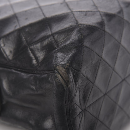 Chanel Lambskin Quilted Shoulder Bag Black 9 of 16