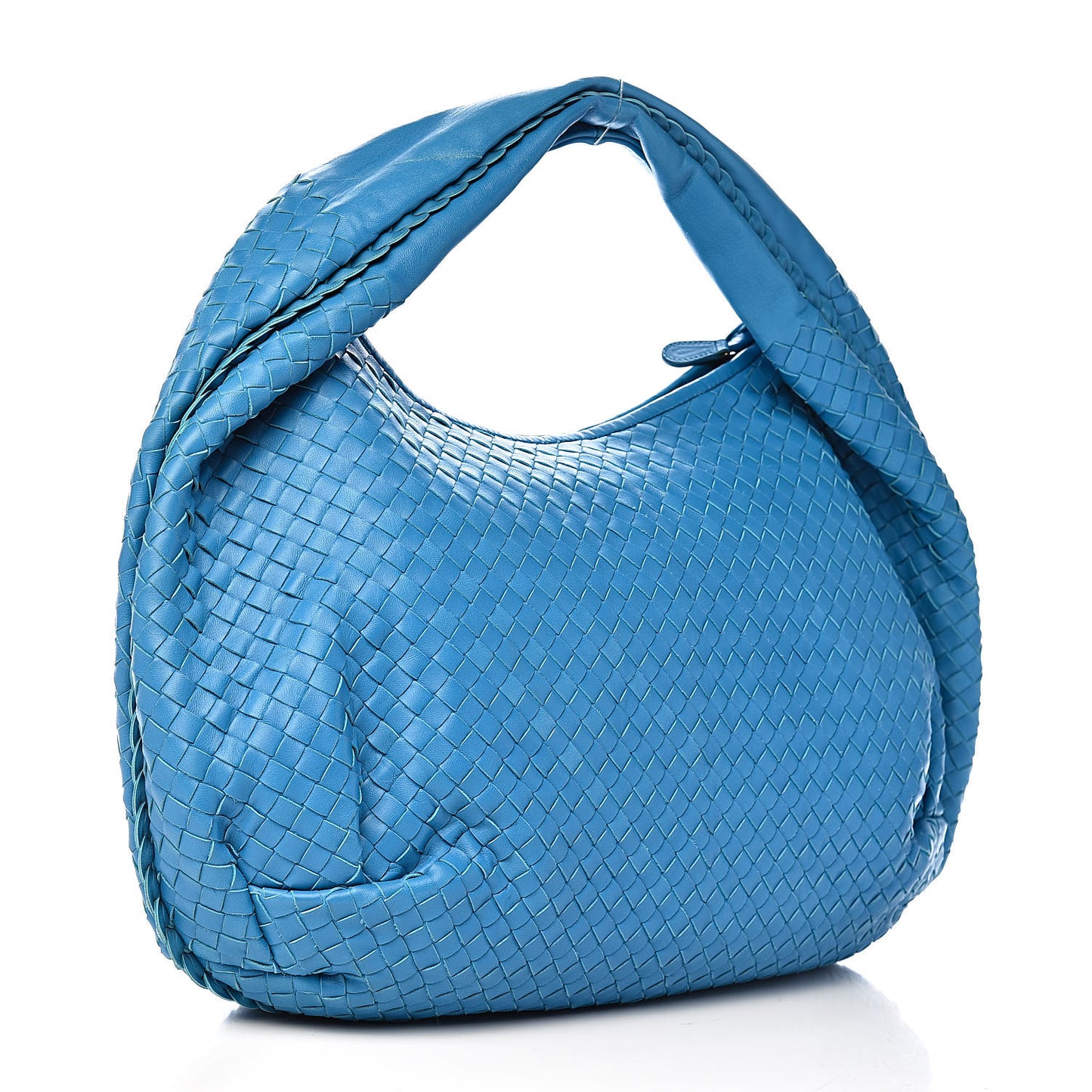Nappa Intrecciato Large Belly Veneta Hobo Delft