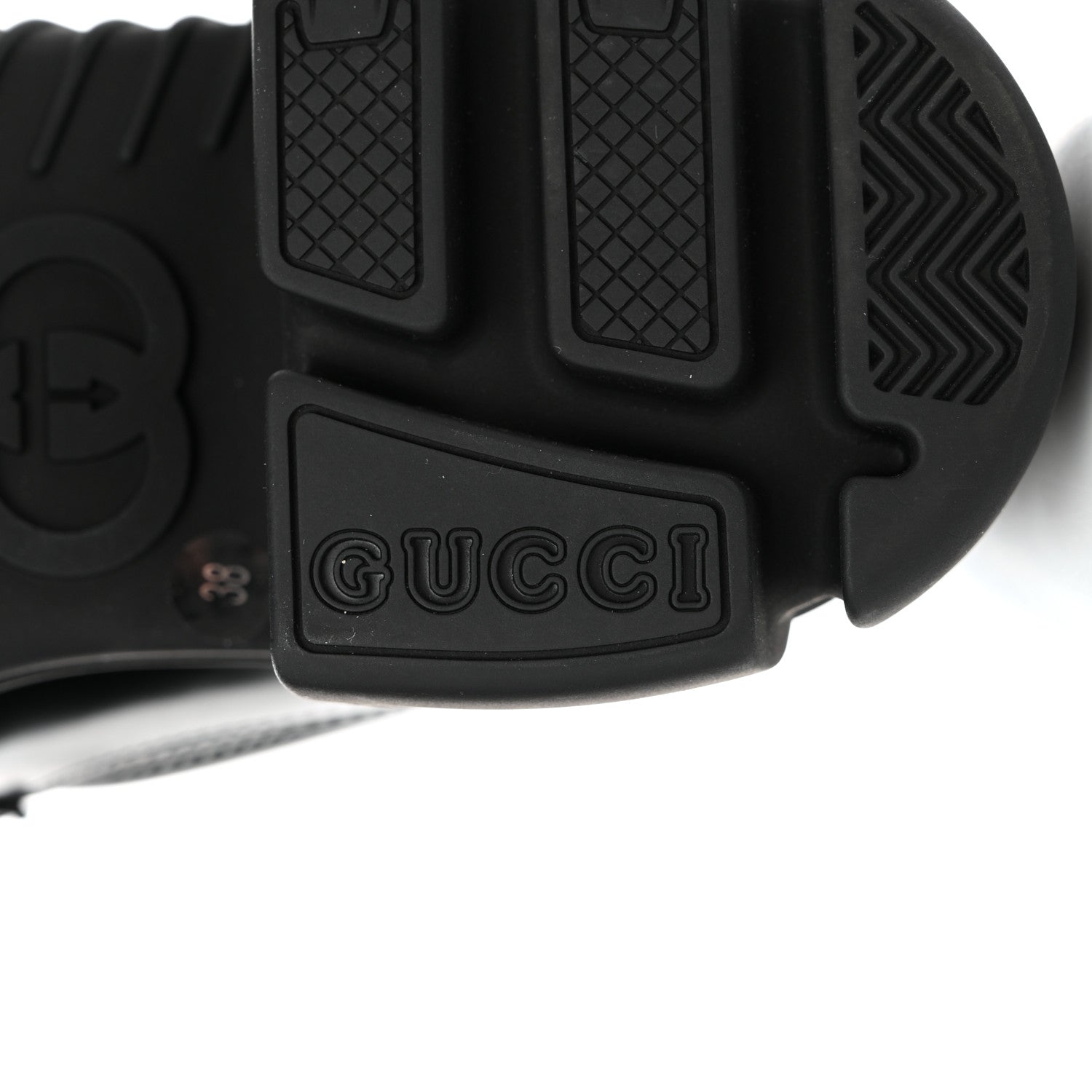 Gucci Magnum Calfskin Nappa Samoa Womens Horsebit Platform Chunky Lug Sole 40mm Loafers 38 Black 8 of 9