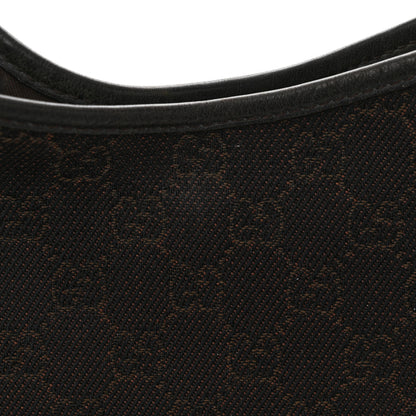 Gucci Monogram Medium New Britt Hobo Dark Brown 12 of 13