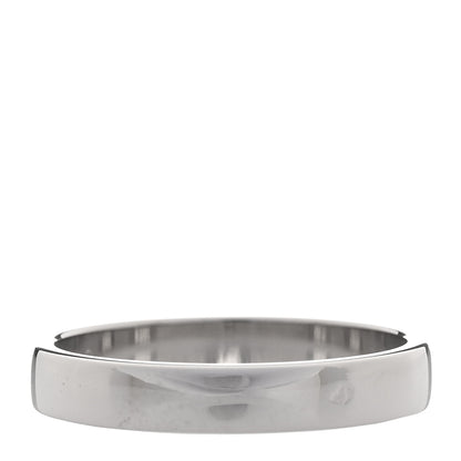 Chanel Platinum 3mm Wedding Band Ring 48 4.5 3 of 4