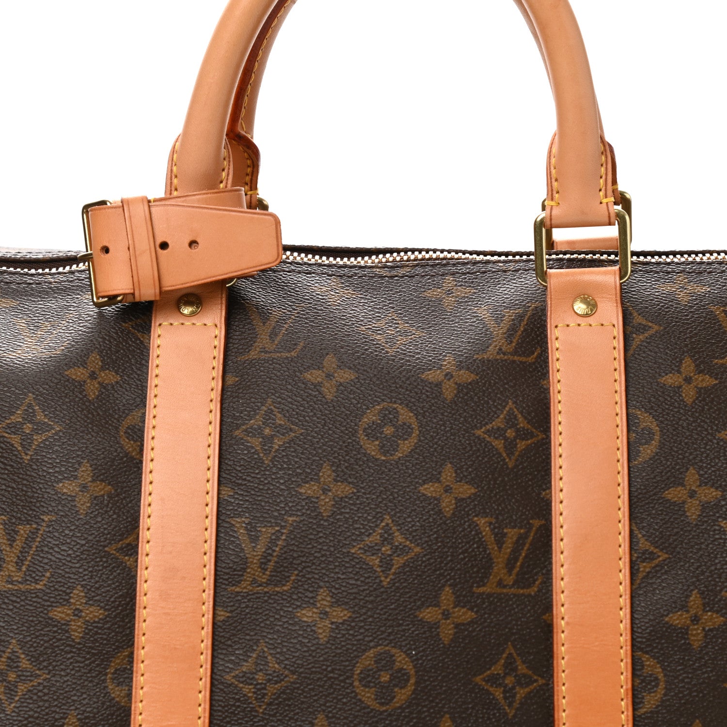 Louis Vuitton Monogram Keepall Bandouliere 50 9 of 13