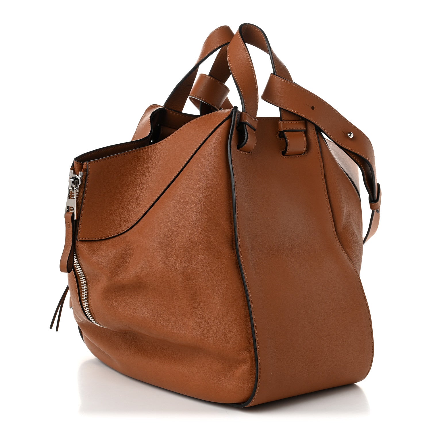 Loewe Calfskin Medium Hammock Shoulder Bag Tan 3 of 11