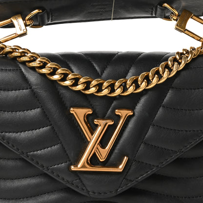 Louis Vuitton Calfskin New Wave Chain PM Black 7 of 9