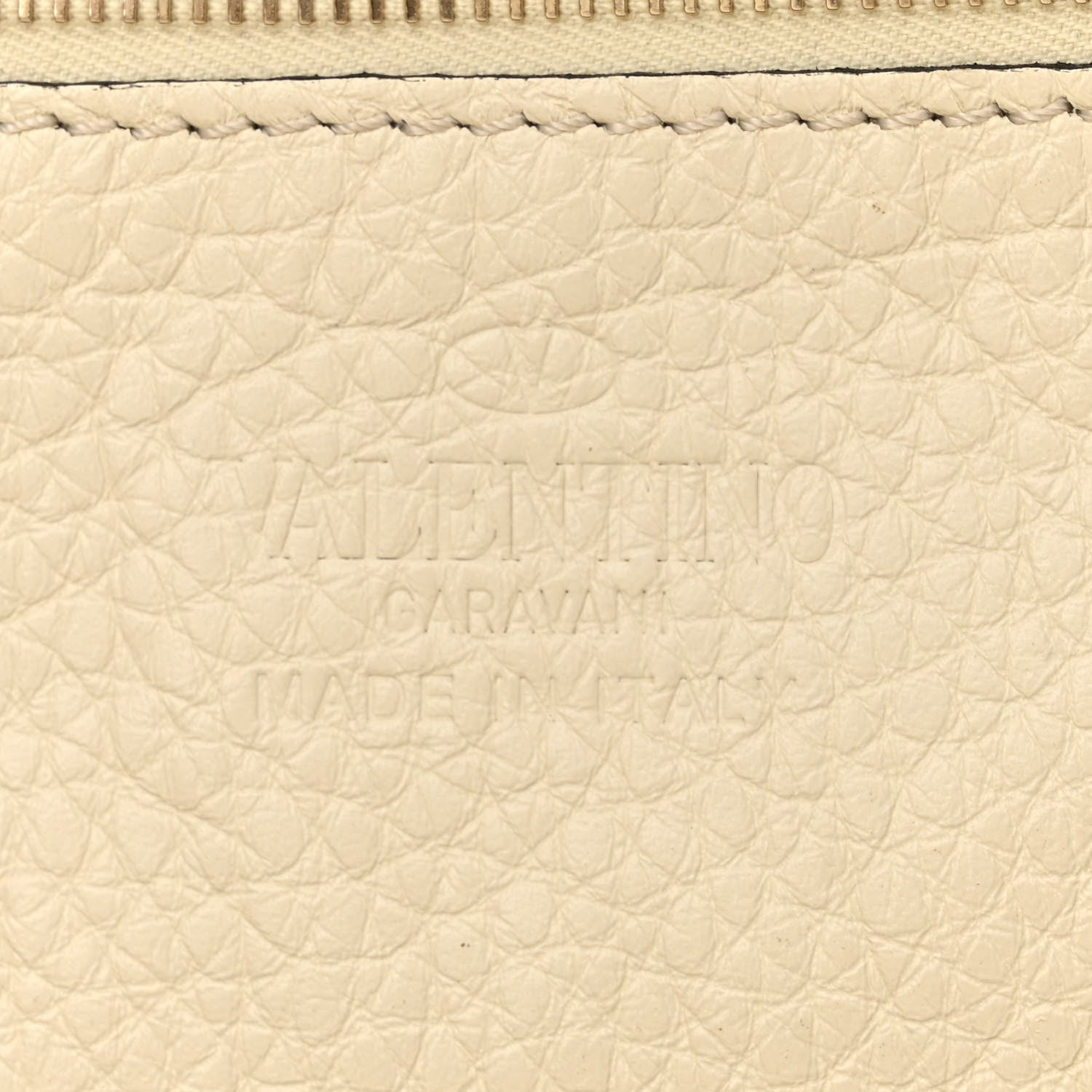 Valentino Garavani Pebbled Calfskin Mini Rockstud Tote Ivory 6 of 16