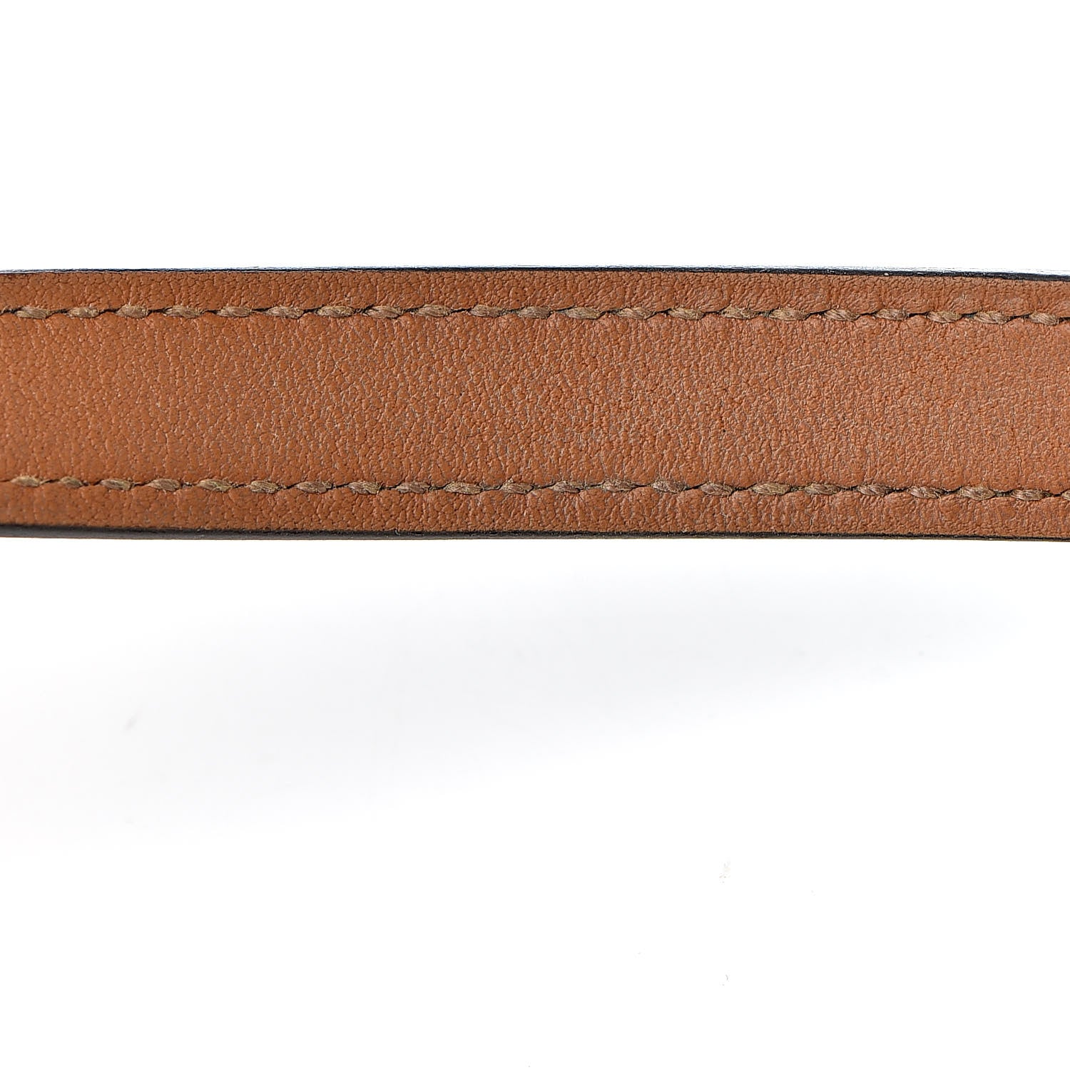 Hermes Epsom Rivale Double Tour Bracelet M Bleu Izmir 7 of 8