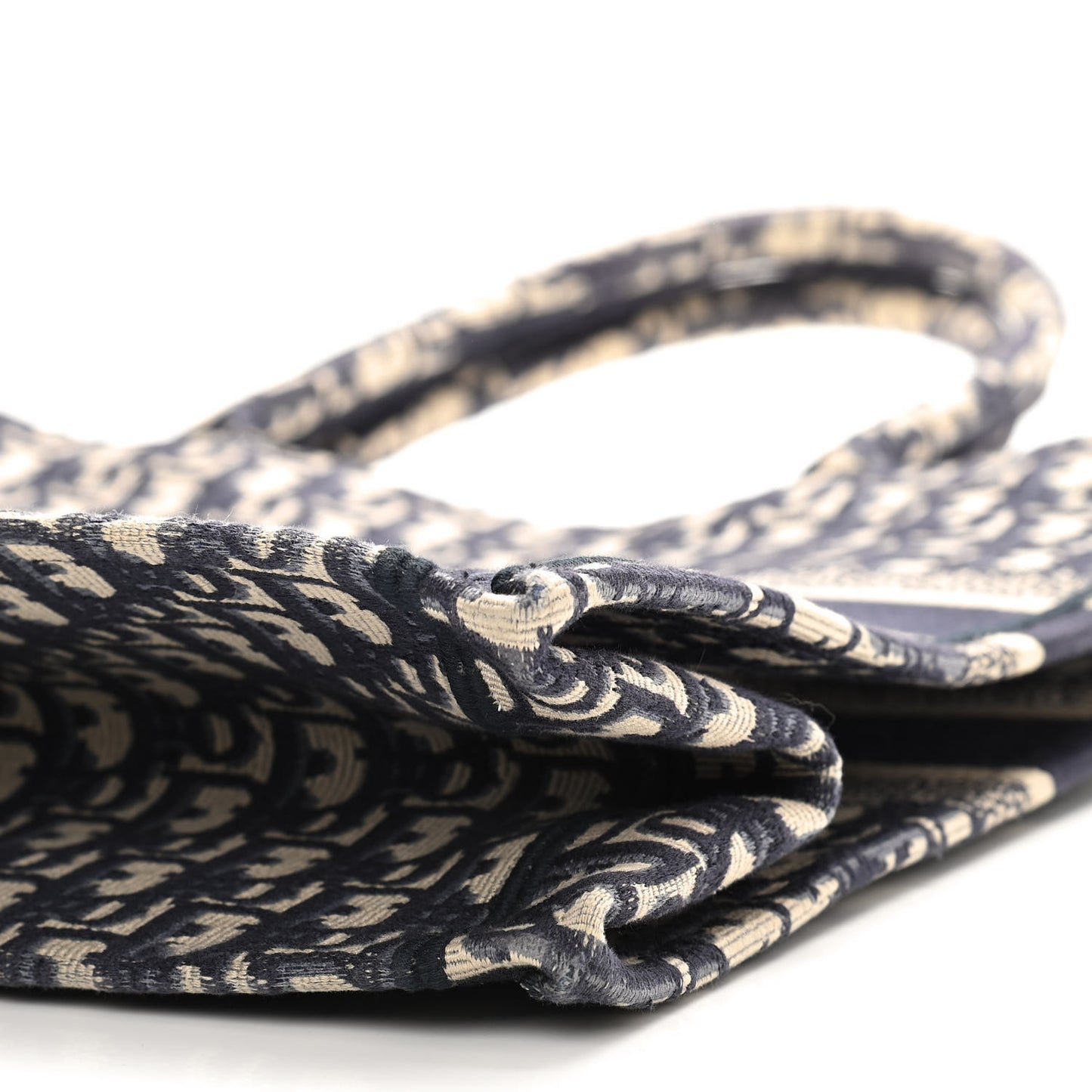 Oblique Large Book Tote Blue Multicolor