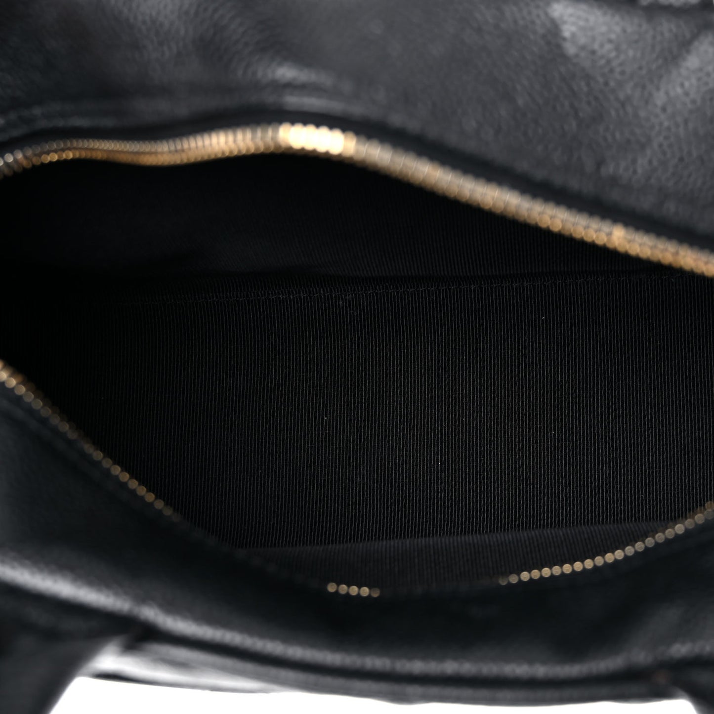 Caviar Quilted Small Bowler Black