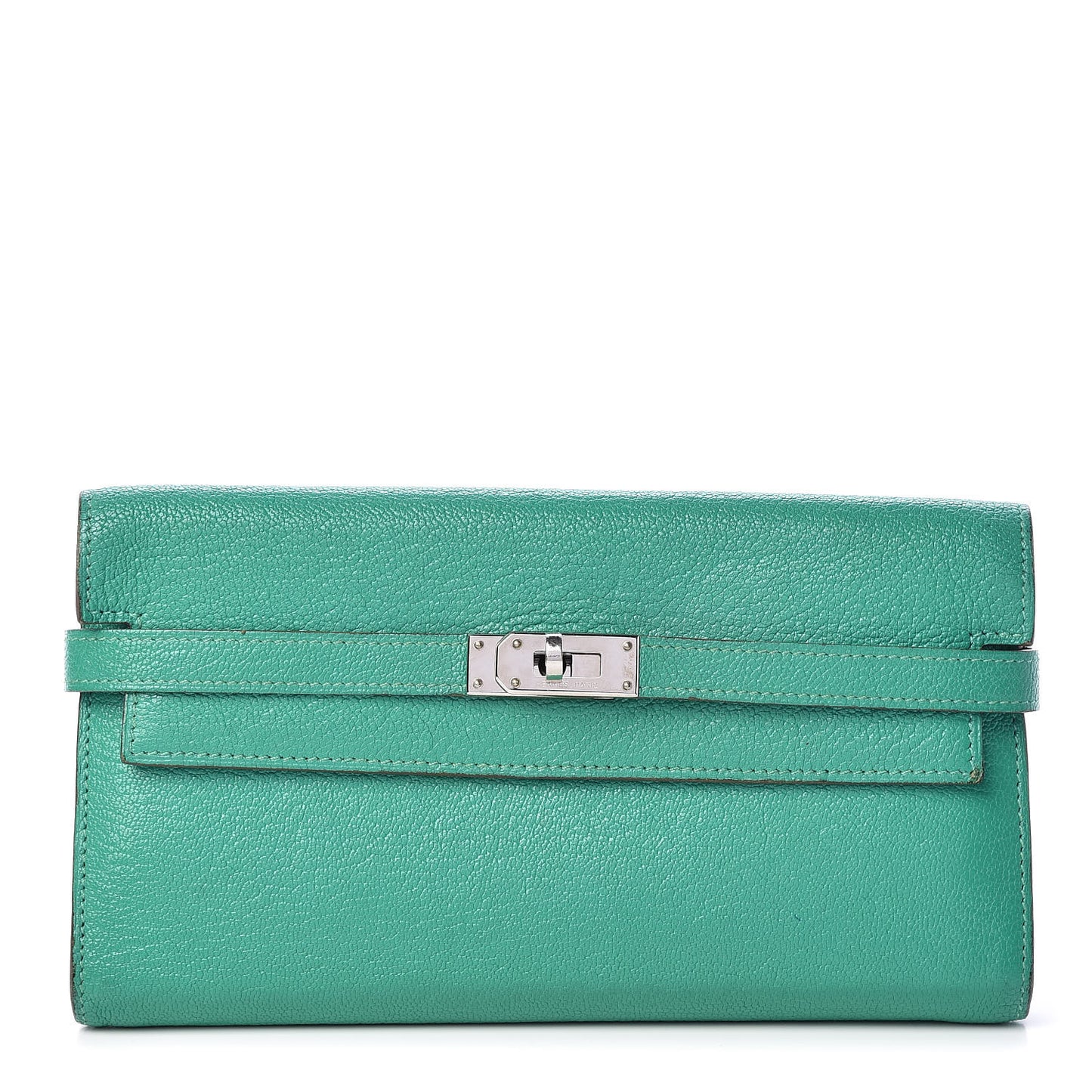 Chevre Mysore Kelly Longue Wallet Menthe