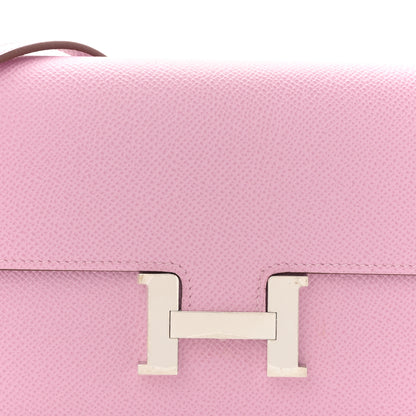 Hermes Epsom Constance Wallet To Go Mauve Sylvester 7 of 9