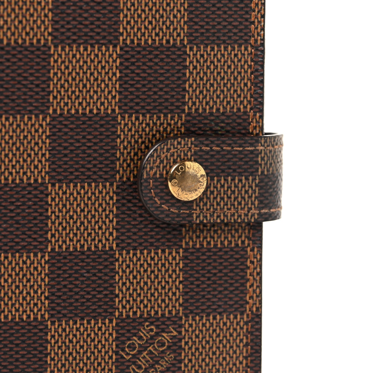 Louis Vuitton Damier Ebene Small Ring Agenda Cover 7 of 7