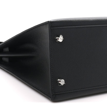 Hermes Epsom Kelly Sellier 32 Black 9 of 10