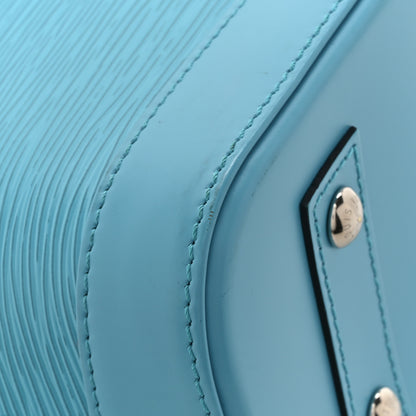 Louis Vuitton Epi Jacquard Alma BB Turquoise 12 of 15