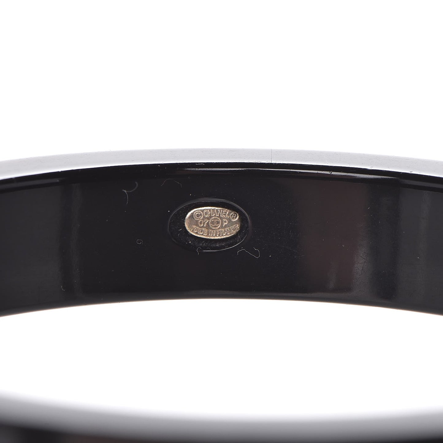 Resin Coco Bangle Black