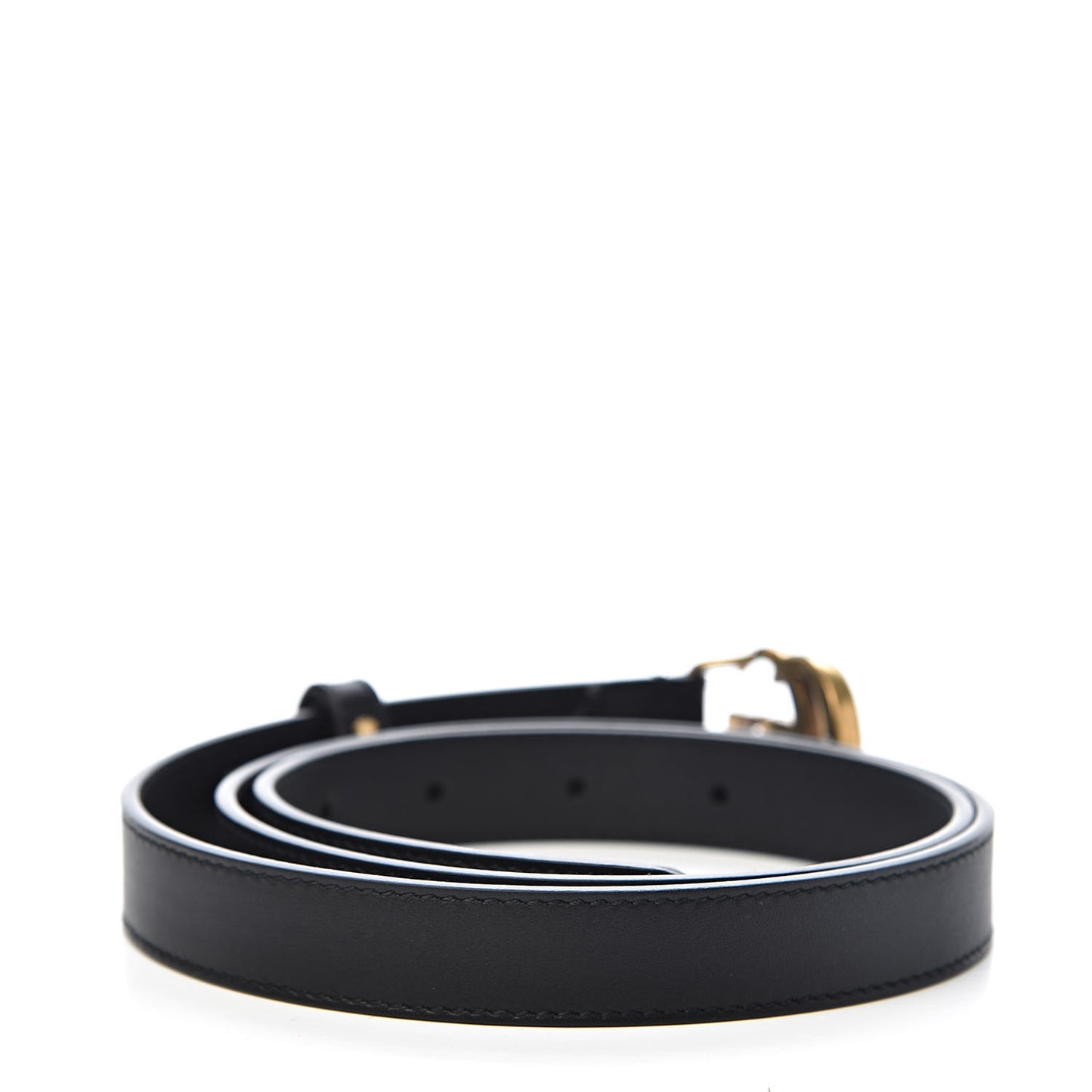Calfskin Double G 20mm Belt 85 34 Black
