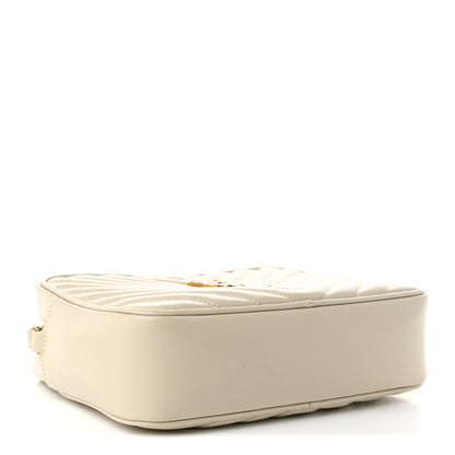 Saint Laurent Calfskin Matelasse Monogram Lou Camera Bag Crema Soft 4 of 10