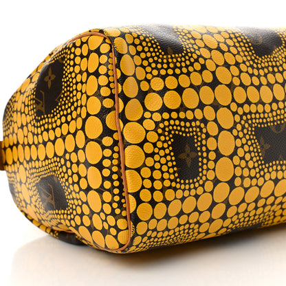 Louis Vuitton Monogram Kusama Town Speedy 30 Yellow 8 of 12