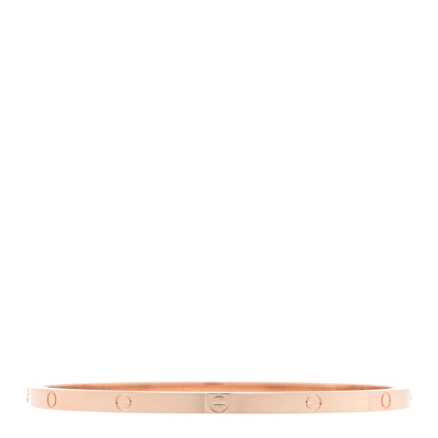 18K Pink Gold Small LOVE Bracelet 19