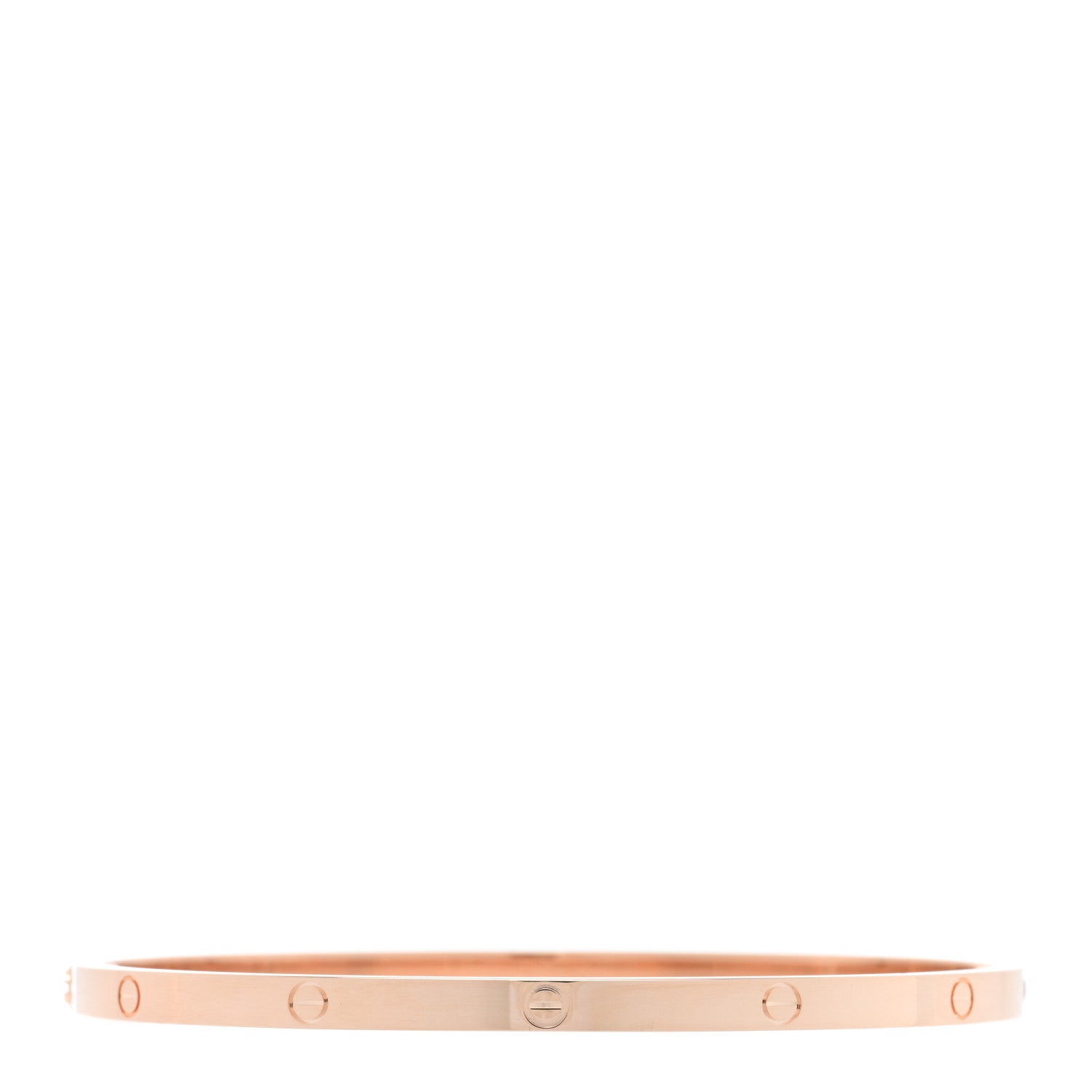 Cartier 18K Pink Gold Small LOVE Bracelet 19 1 of 6