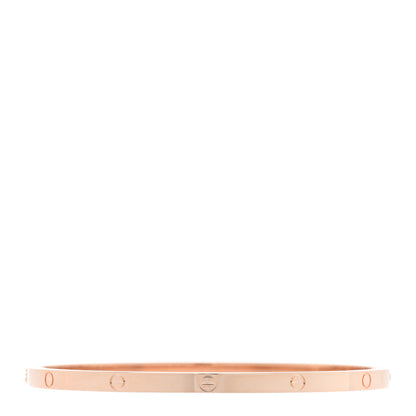 Cartier 18K Pink Gold Small LOVE Bracelet 19 1 of 6