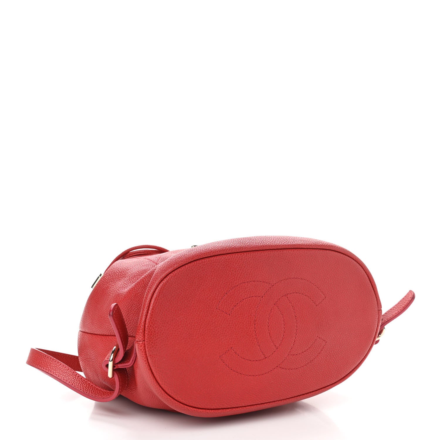 Chanel Caviar Quilted Backpack Red 4 of 11
