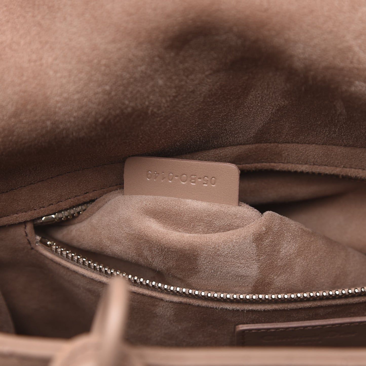 Ultra Matte Calfskin Cannage Medium Lady Dior Beige