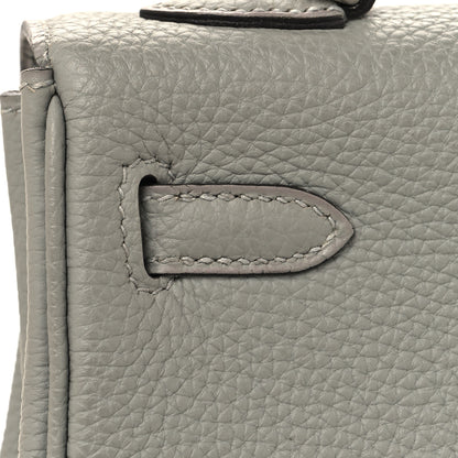 Hermes Togo Kelly Retourne 25 Gris Mouette 11 of 12