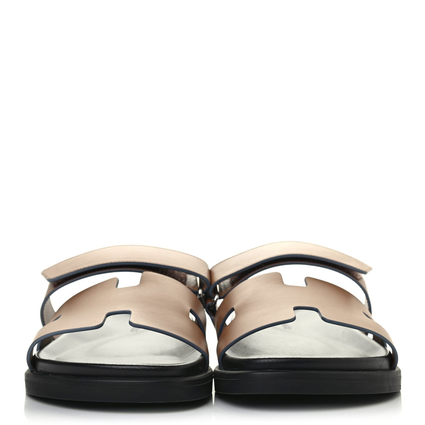 Calfskin Womens Chypre Sandals 40 Gold