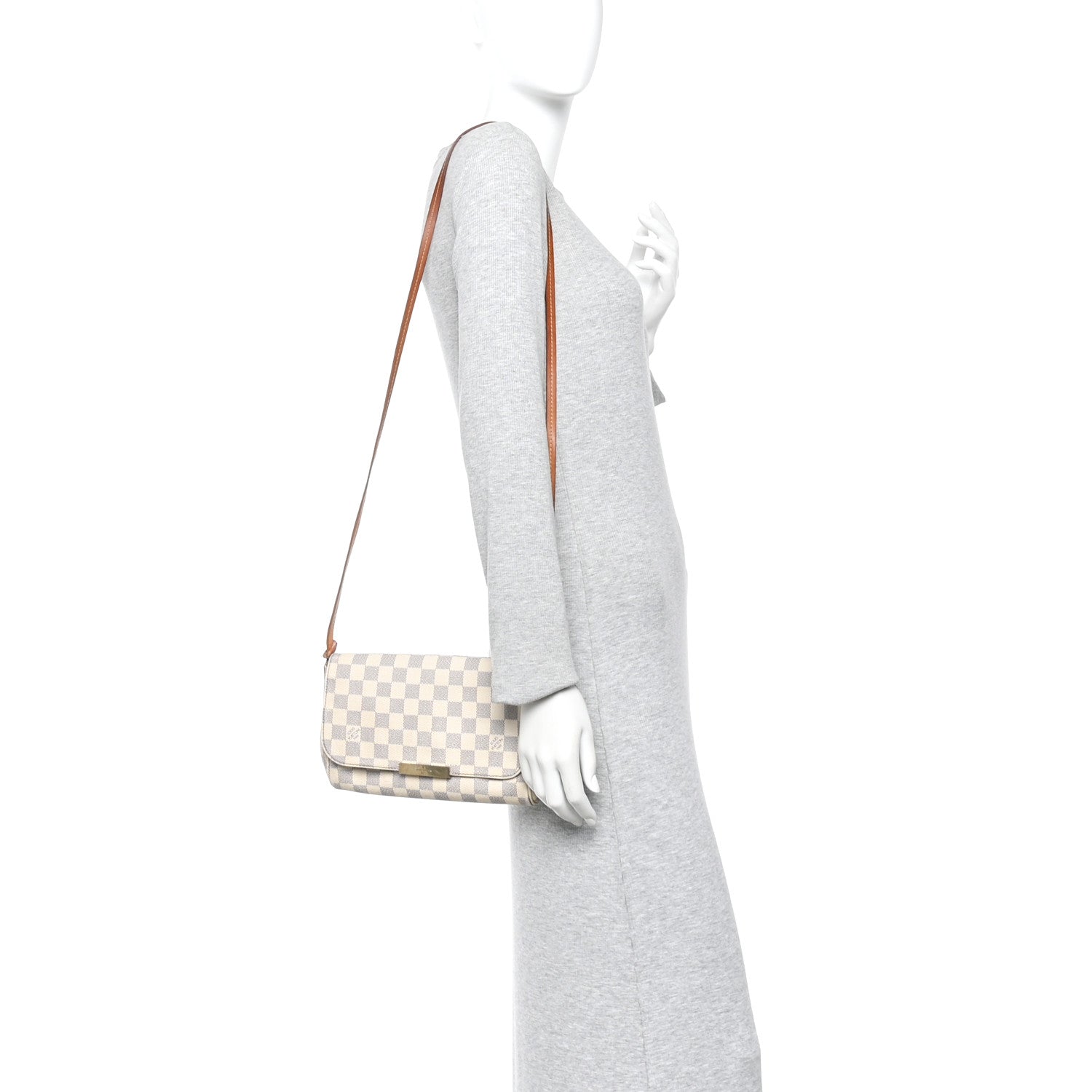 Louis Vuitton Damier Azur Favorite MM 3 of 23