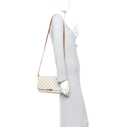Louis Vuitton Damier Azur Favorite MM 3 of 23
