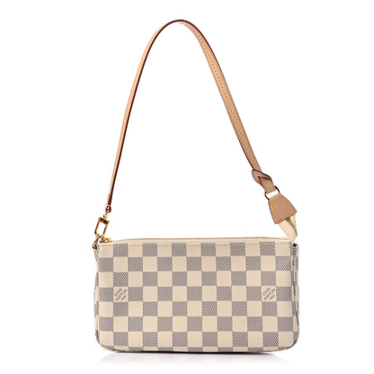 Louis Vuitton Damier Azur Pochette Accessories NM 1 of 7