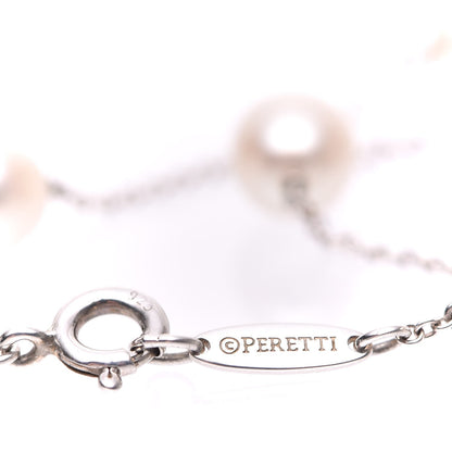 Tiffany Sterling Silver 6-7mm Freshwater Pearls By The Yard Bracelet 3 of 6