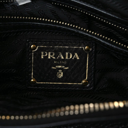 Prada Vitello Daino Tote Black 12 of 15