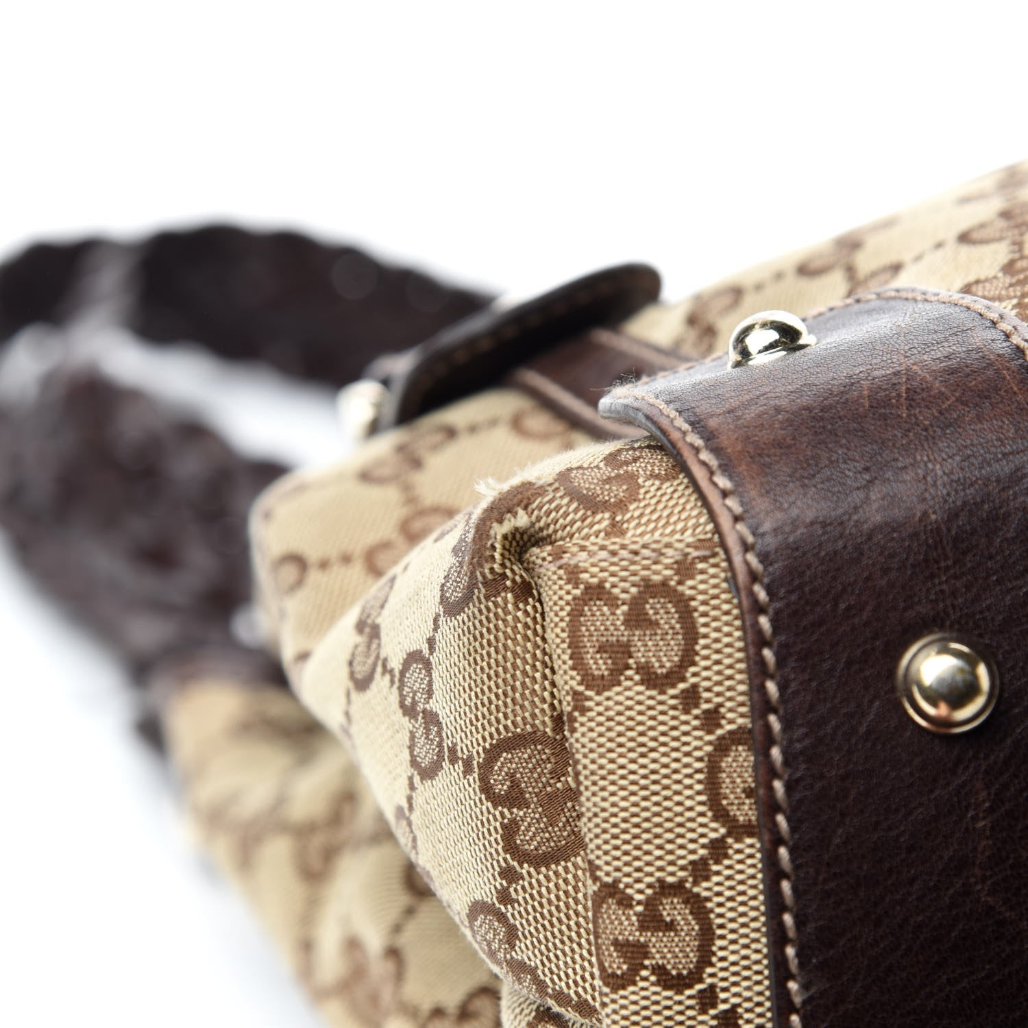 Gucci Monogram Medium Pelham Shoulder Bag Dark Brown 8 of 17