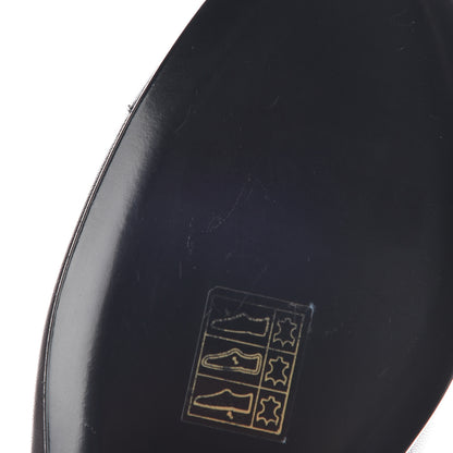 Chanel Lambskin CC Cap Toe Ballerina Flats 36 Brown Black 10 of 12