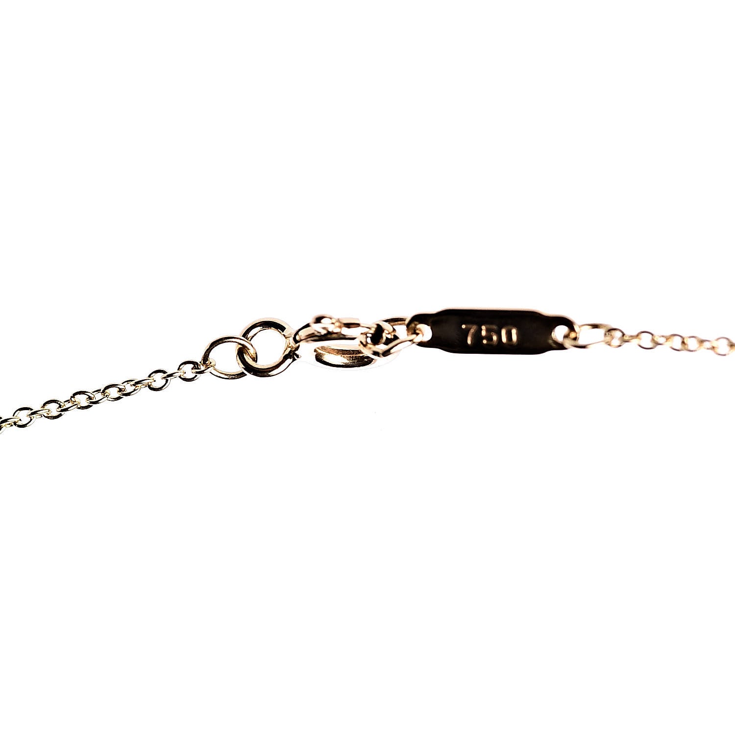 Tiffany 18K Yellow Gold Cruciform Cross Pendant Necklace 6 of 7