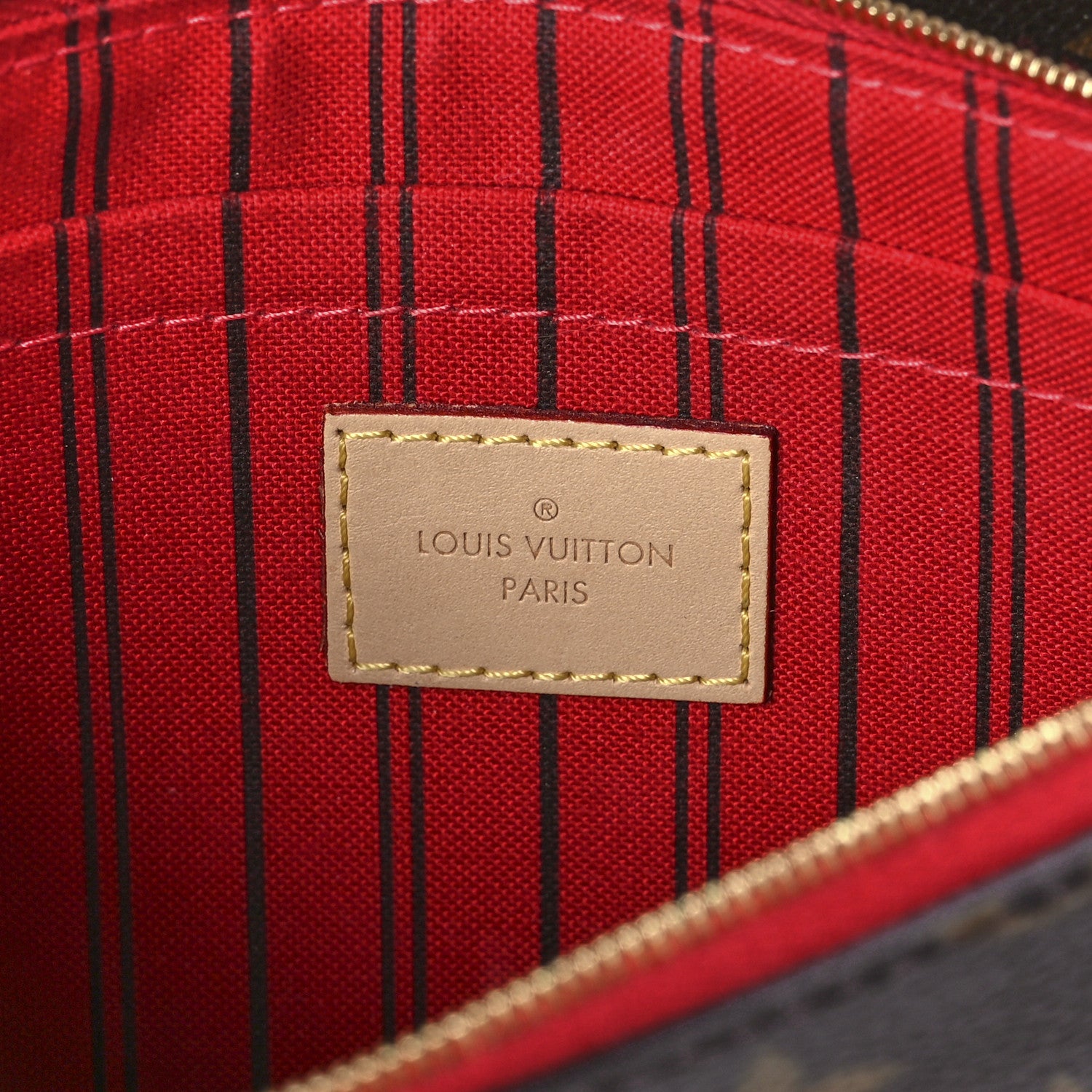 Louis Vuitton Monogram Neo Neverfull MM Cherry 9 of 13