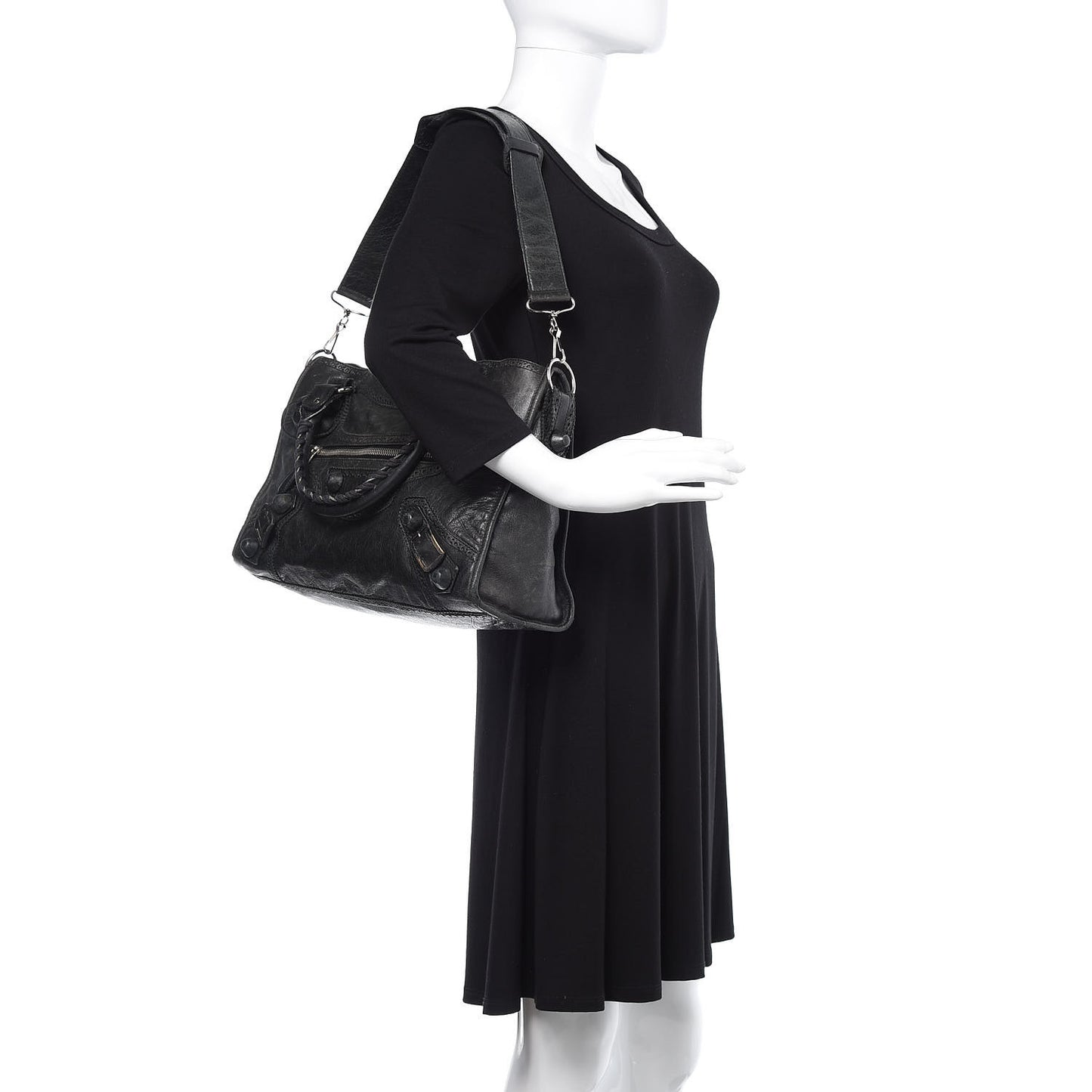 Agneau Giant Brogues Hardware City Black
