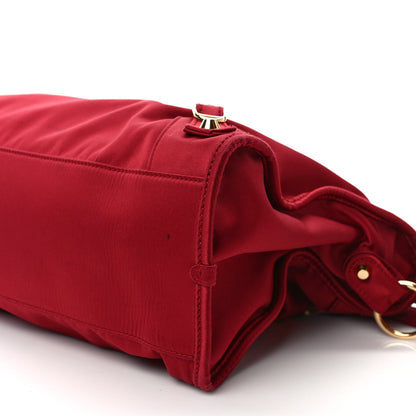 Balenciaga Satin Classic Gold Hardware City Red 9 of 12