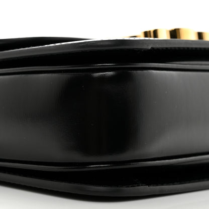 Celine Shiny Calfskin Teen Triomphe Black 9 of 10