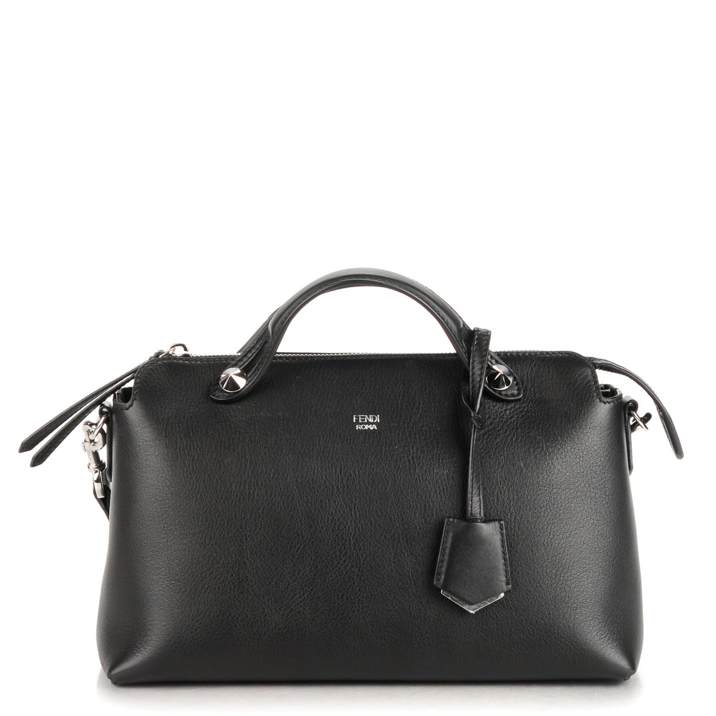 Vitello Dolce Medium By The Way Boston Bag Black