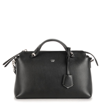 Fendi Vitello Dolce Medium By The Way Boston Bag Black 1 of 7